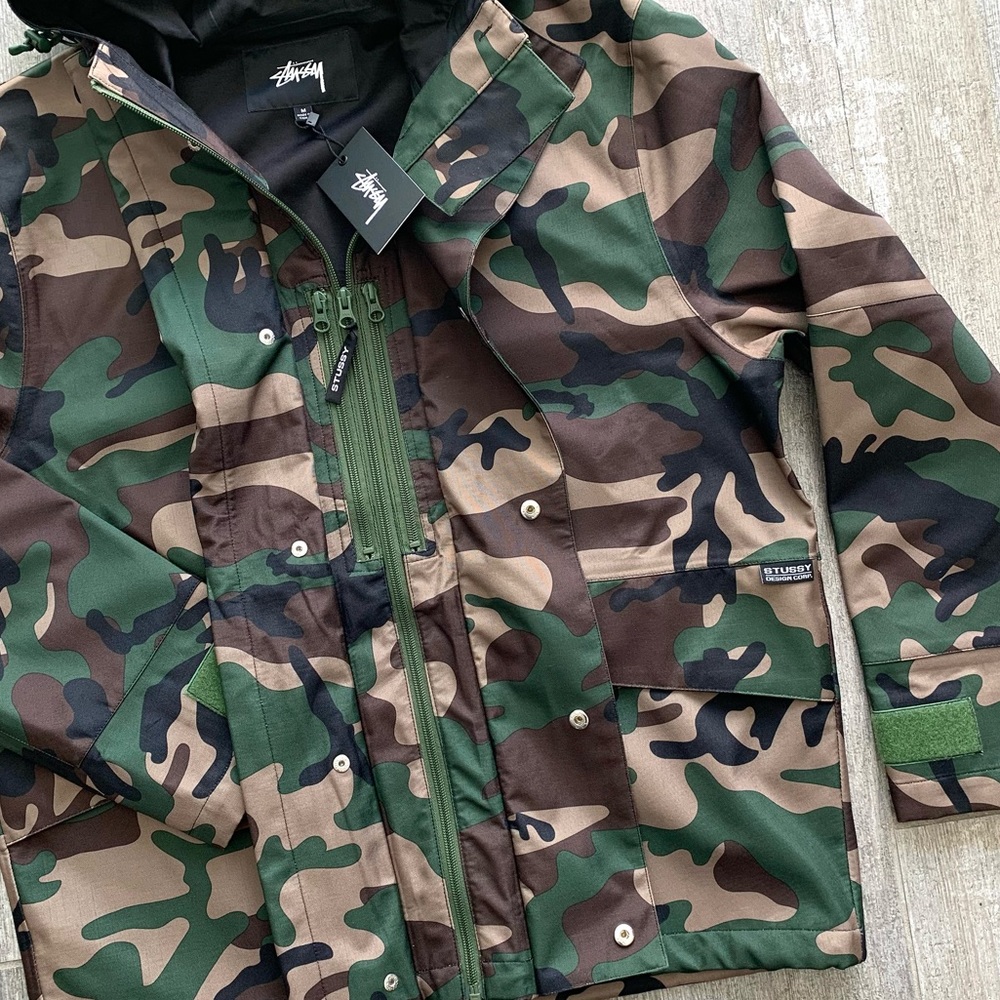 🔥🔥STUSSY - STUSSY SHELL HOODED JACKET🔥🔥 - Picture 2 of 15